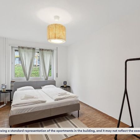 15-Min To Zurich Center: Cozy Apartment Bagian luar foto